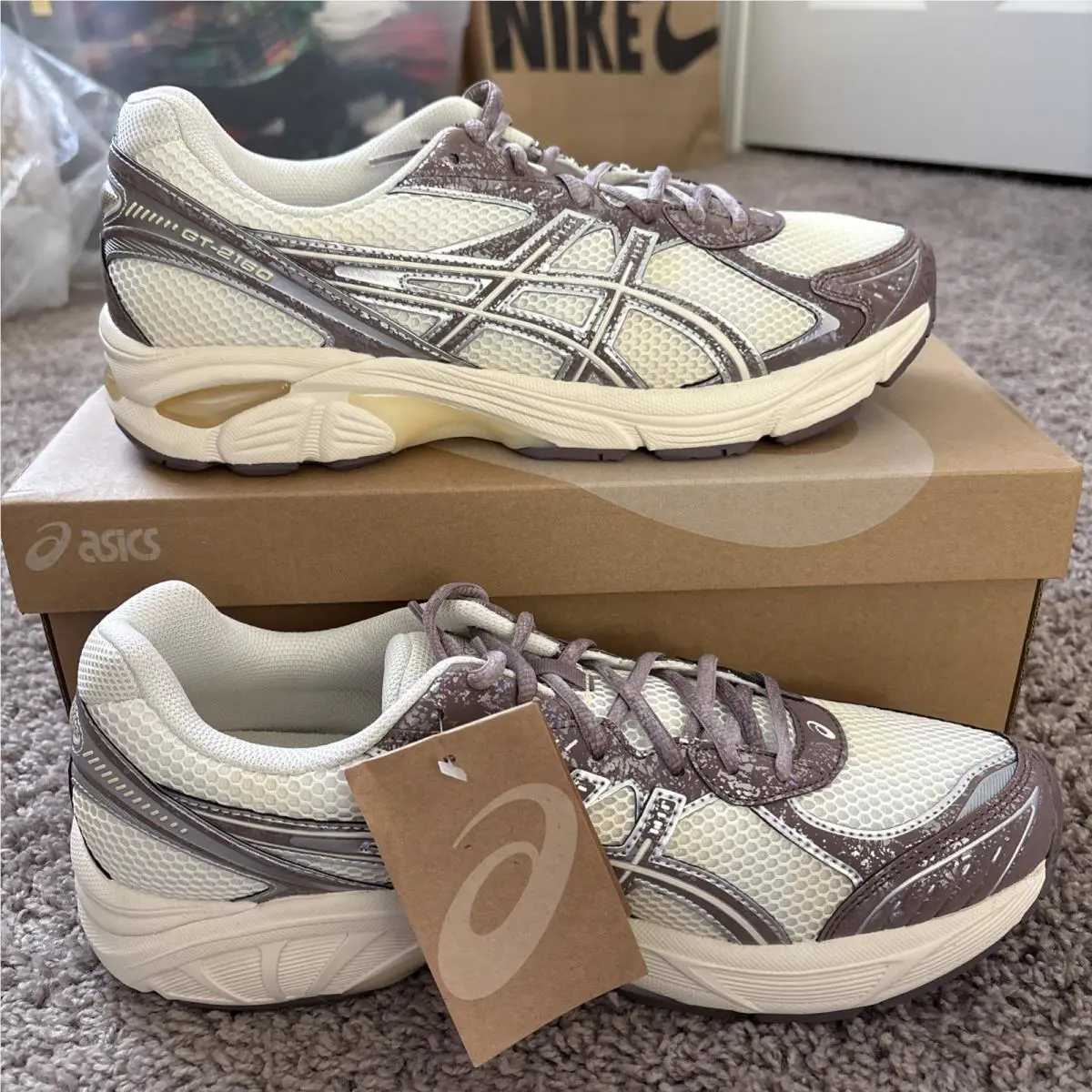 Asics shoes - ASICS GT 2160 - 1203A478-101 - Cream 4