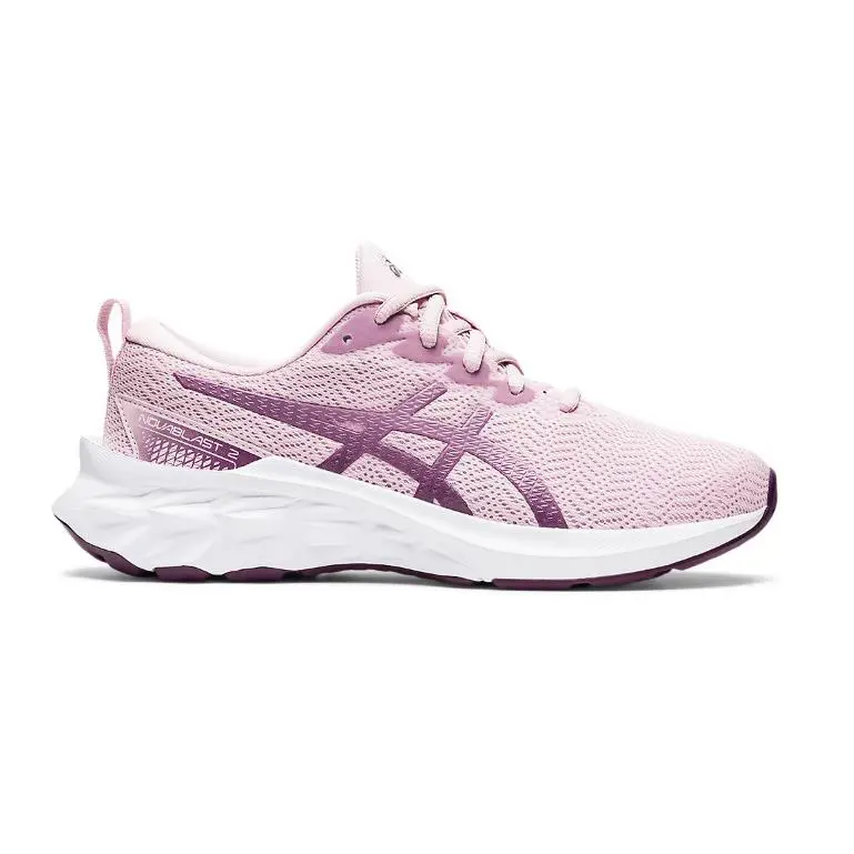 Asics Big Kids 6 Novablast™ 2 GS (grade School) Running Shoes in Big Kids 6 Novablast 2 GS Grade School Running Shoes in Barely Rose