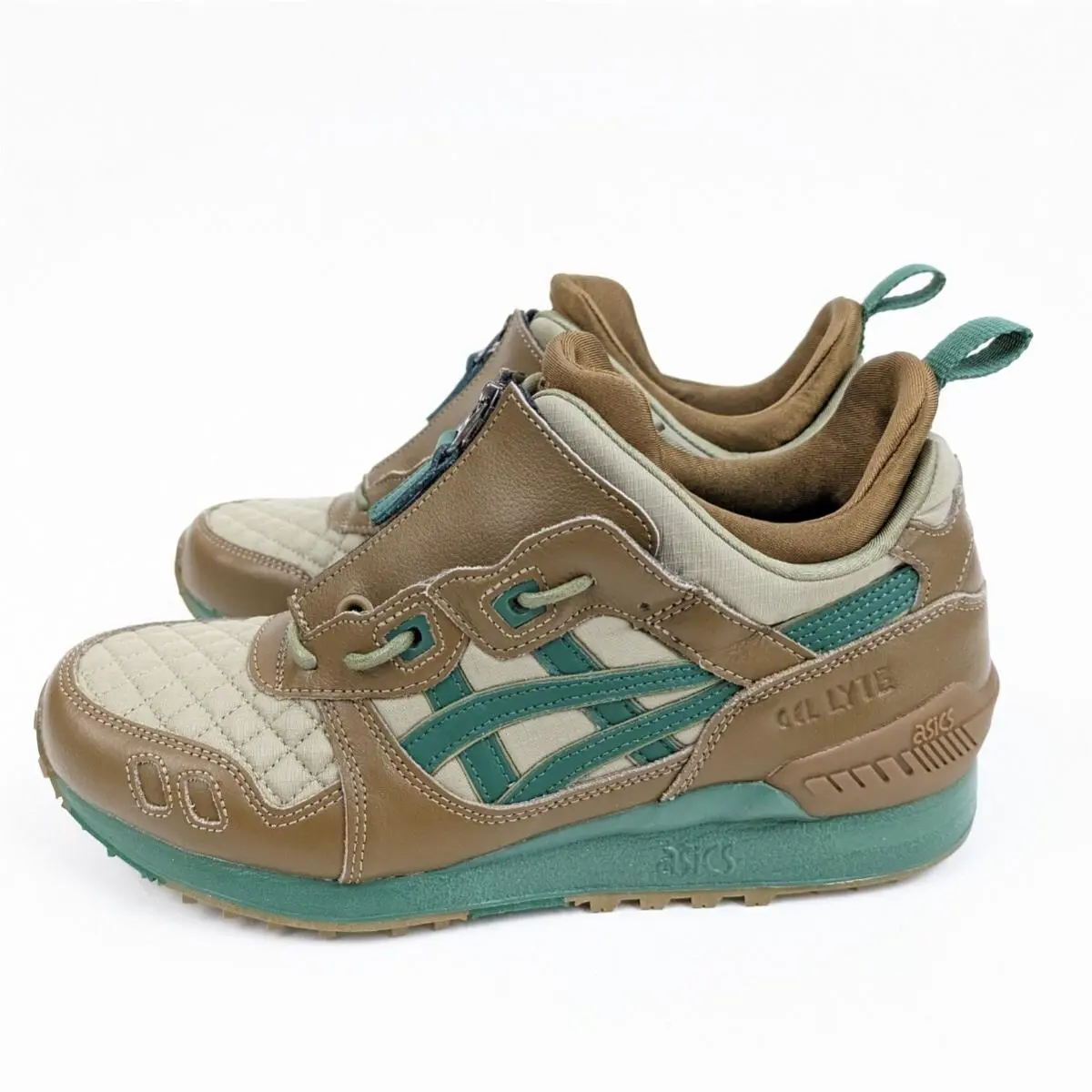 Asics shoes - ASICS GEL Lyte MT - GEL Lyte - 1191A143-200 - Chessnut Brown Hunter Green (UPC: 191497859667) 2