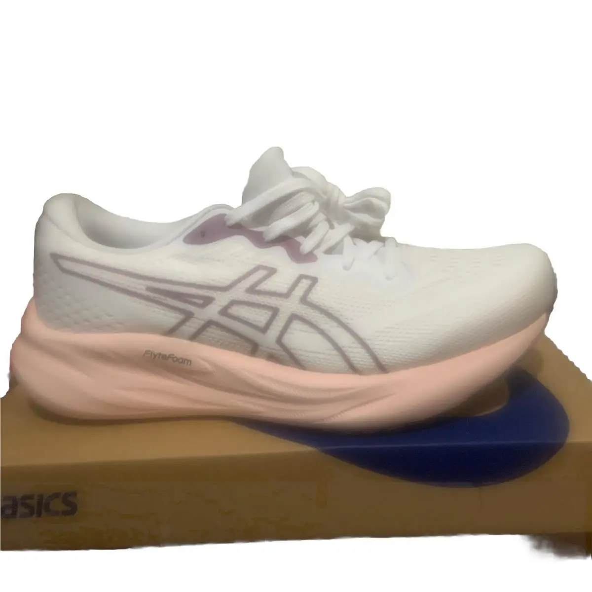 Size 6.5 - Asics Gel Pulse 15 White Dusty Mauve W