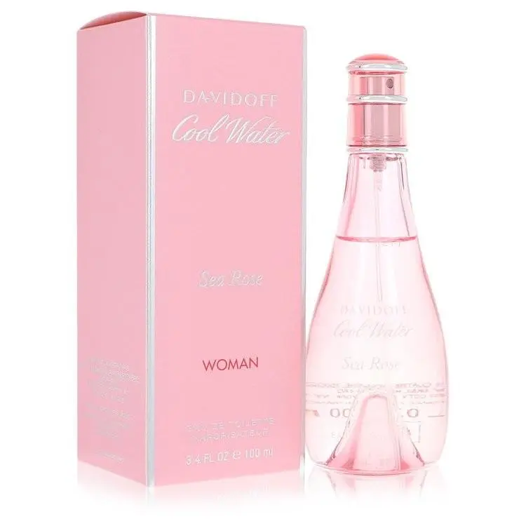 Cool Water Sea Rose by Davidoff Eau De Toilette Spray 3.4 oz For Women