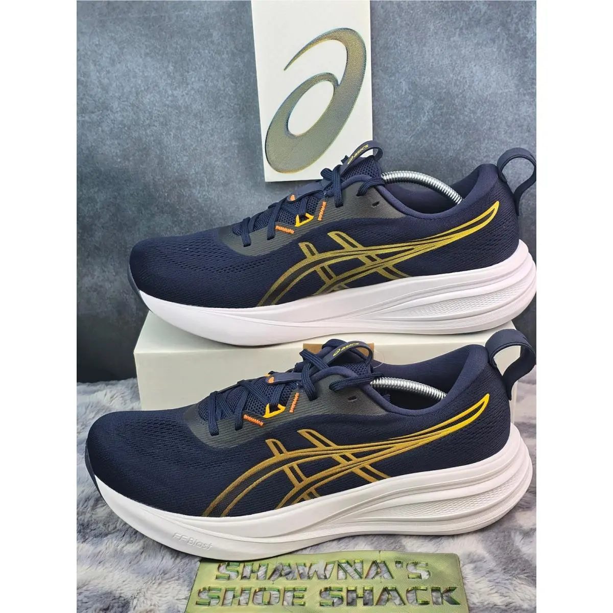 Asics Tiger Gel Mai Shoes Peacoat/electric Blue Mens 9
