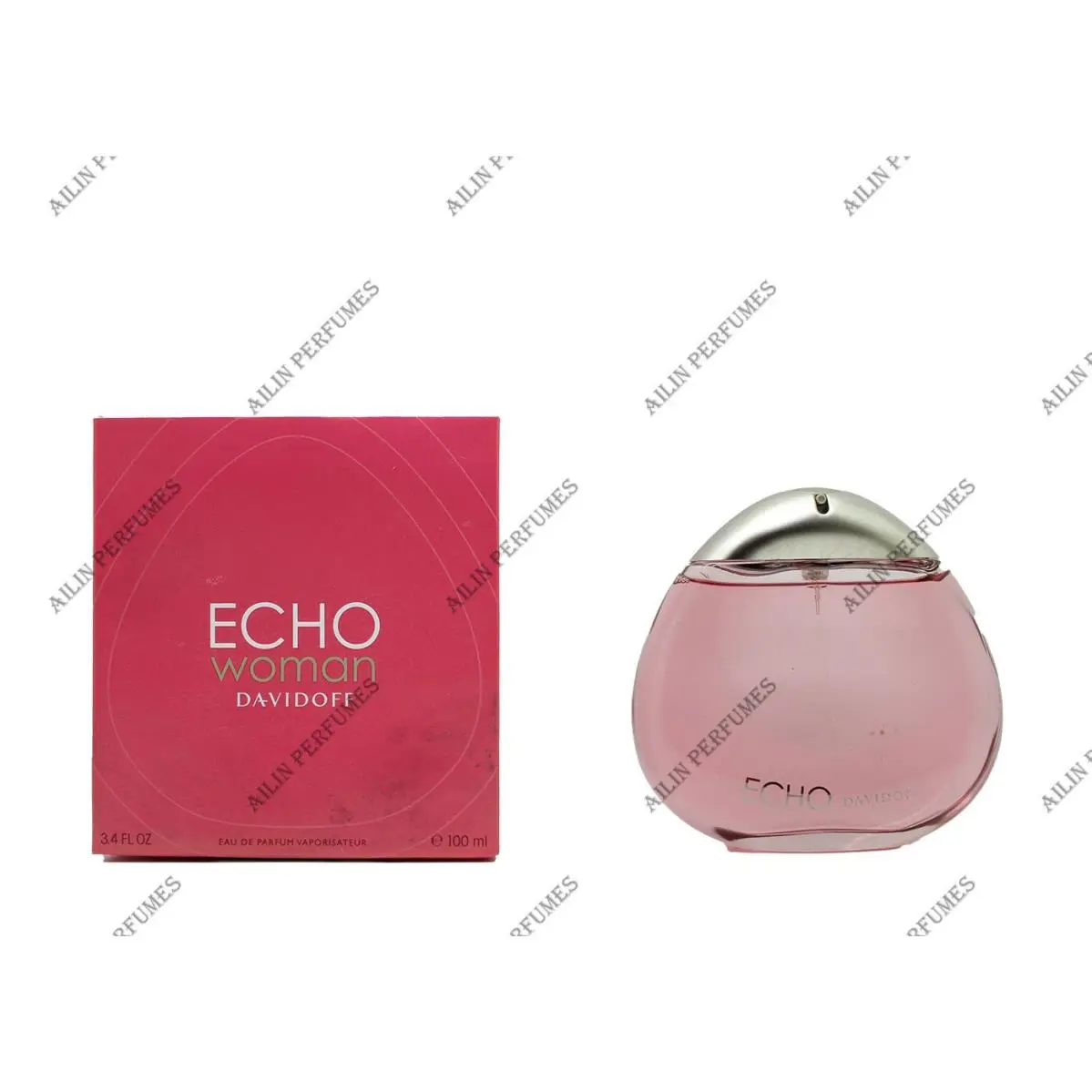Echo Woman by Davidoff 3.4 oz 100 ml Eau de Parfum Spray Women