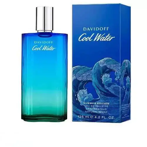 Davidoff Cool Water Summer 4.2 oz -125 ml Edt For Men Sealed