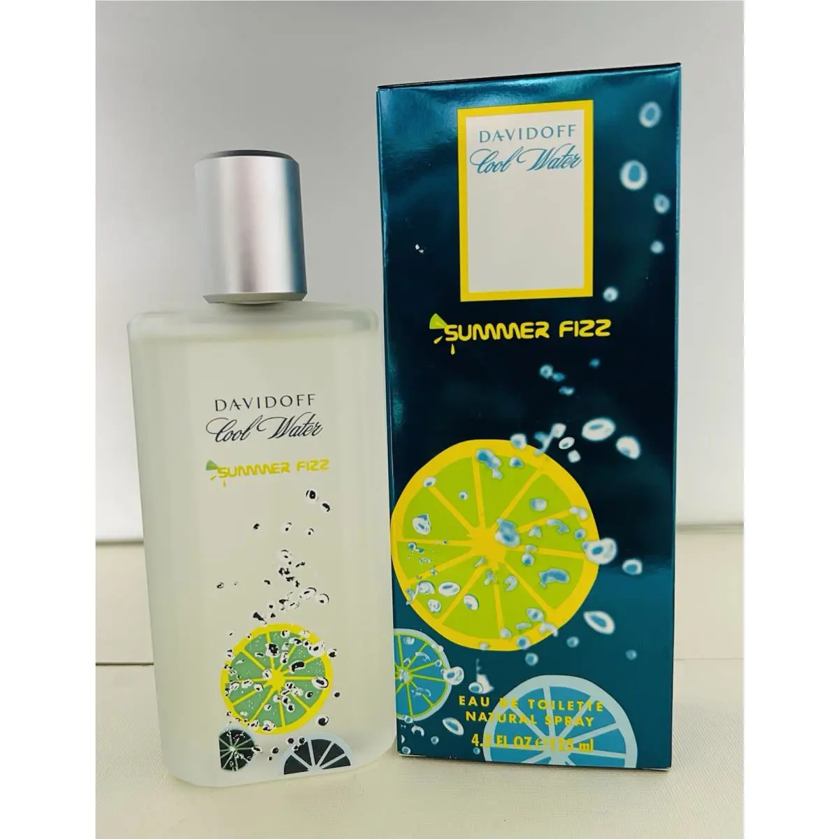 Davidoff Cool Water Summer Fizz Mens 4.2 OZ Eau DE Toilette Spray