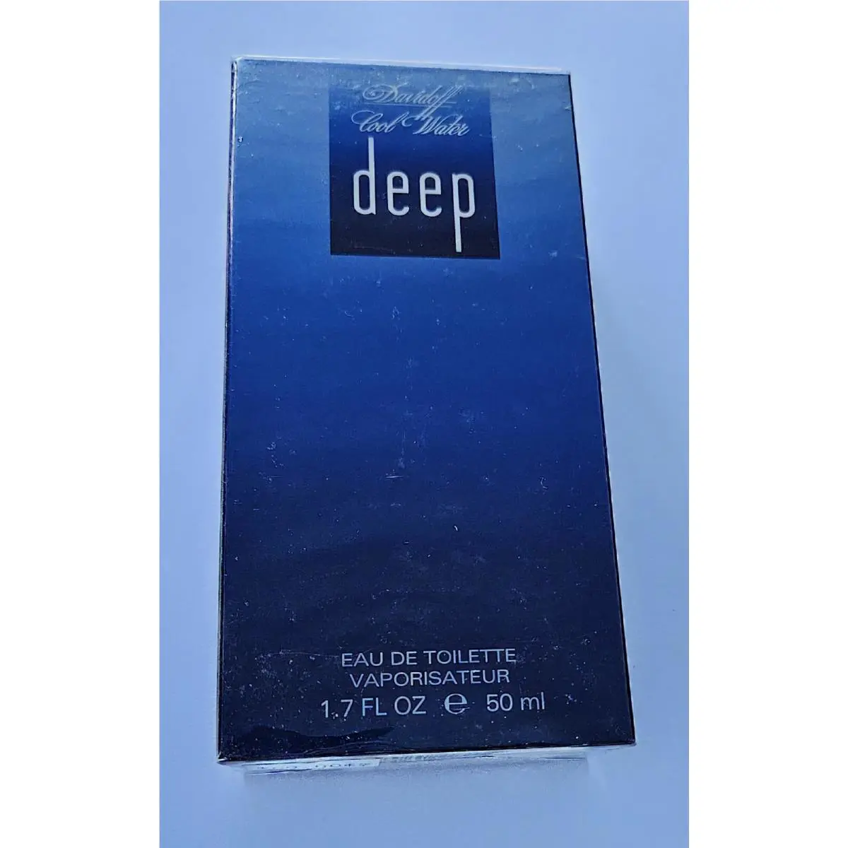 Davidoff Cool Water Deep Eau de Toilette Edt Spray 1.7 oz / 50 ML Rare For Men