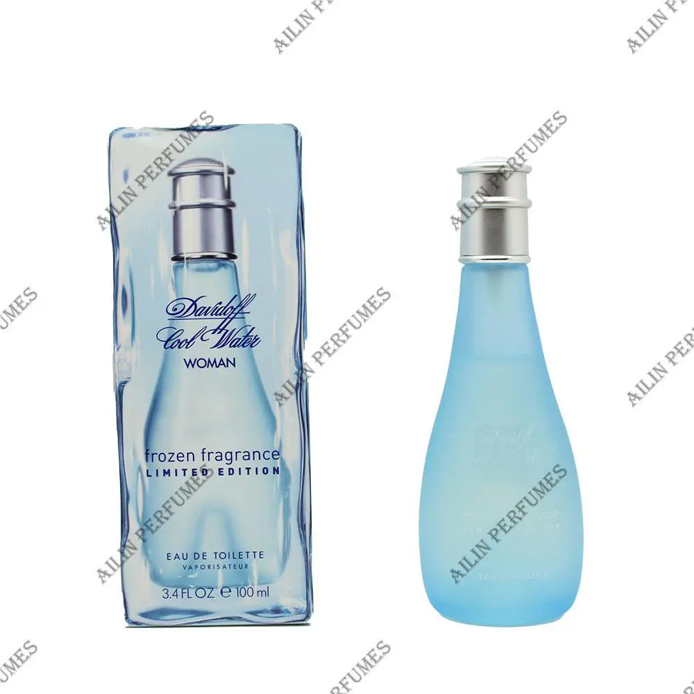 Cool Water Frozen by Davidoff 3.4 oz 100 ml Edt Spray Women Vintage
