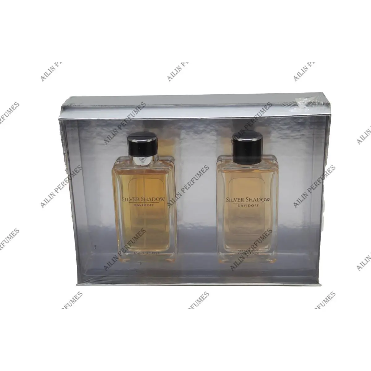 Silver Shadow  2pcs Set 3.4oz Edt Spray 3.4oz After Shave For Men by Davidoff
