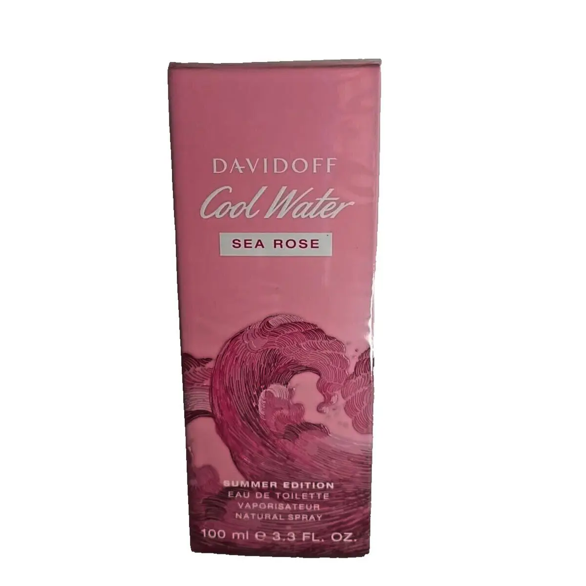 Davidoff Cool Water Sea Rose Summer Edition For Women 3.3 Oz 100ml Edt