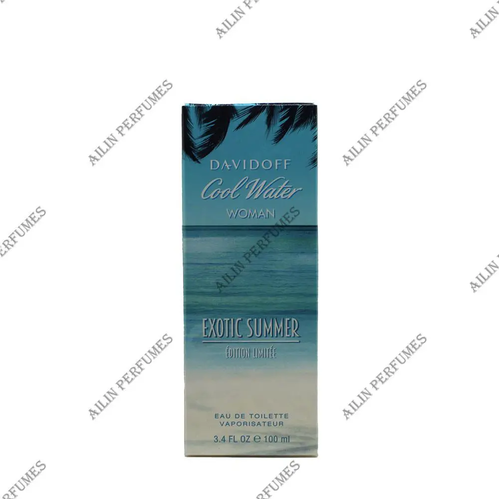 Cool Water Exotic Summer  3.4 oz 100 ml Eau de Toilette Spray Women by Davidoff