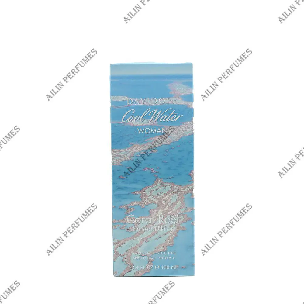 Cool Water Coral Reef  3.4 oz 100 ml Eau de Toilette Spray Women by Davidoff