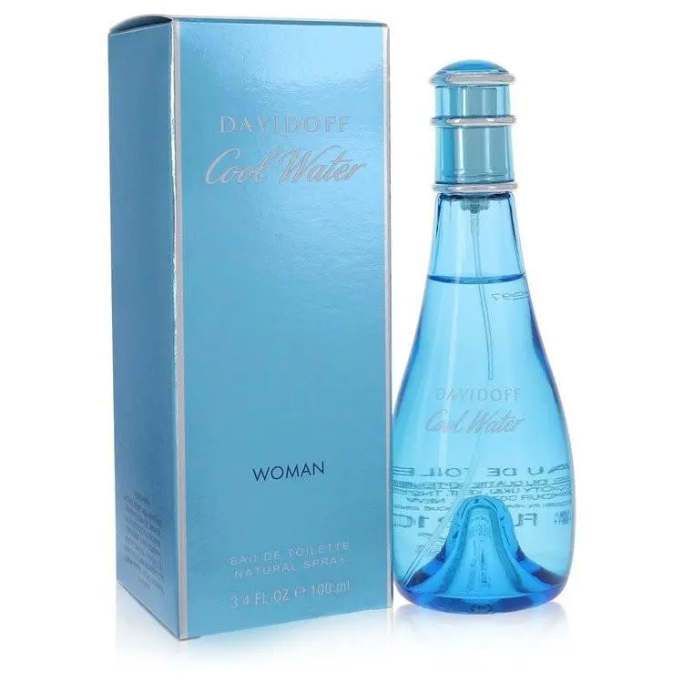 Cool Water Edt 3.4 oz Women Cologne Spray by Davidoff