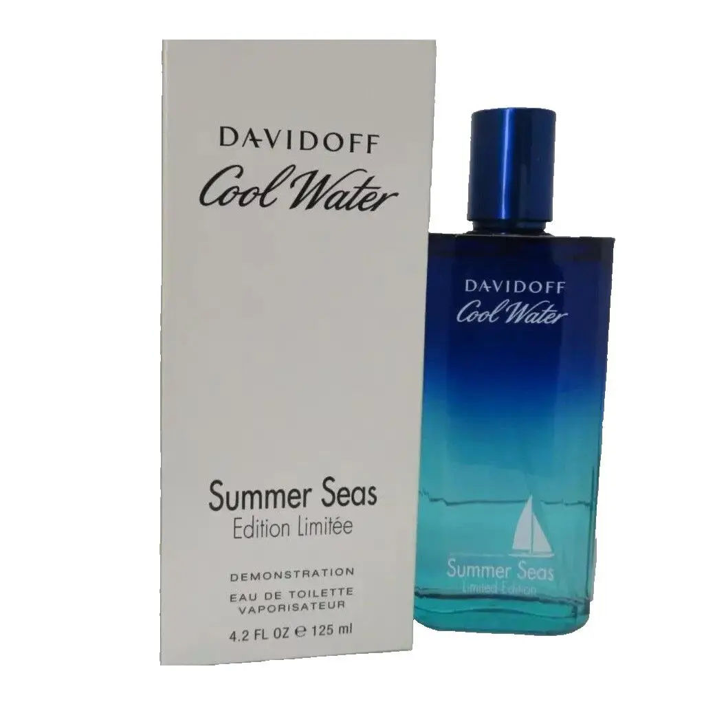 Davidoff Cool Water Summer Seas Eau de Toilette Spray 4.2 oz/125ml Tester