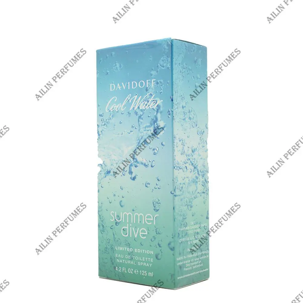 Cool Water Summer Dive  4.2 oz 125 ml Edt Spray Men Vintage by Davidoff