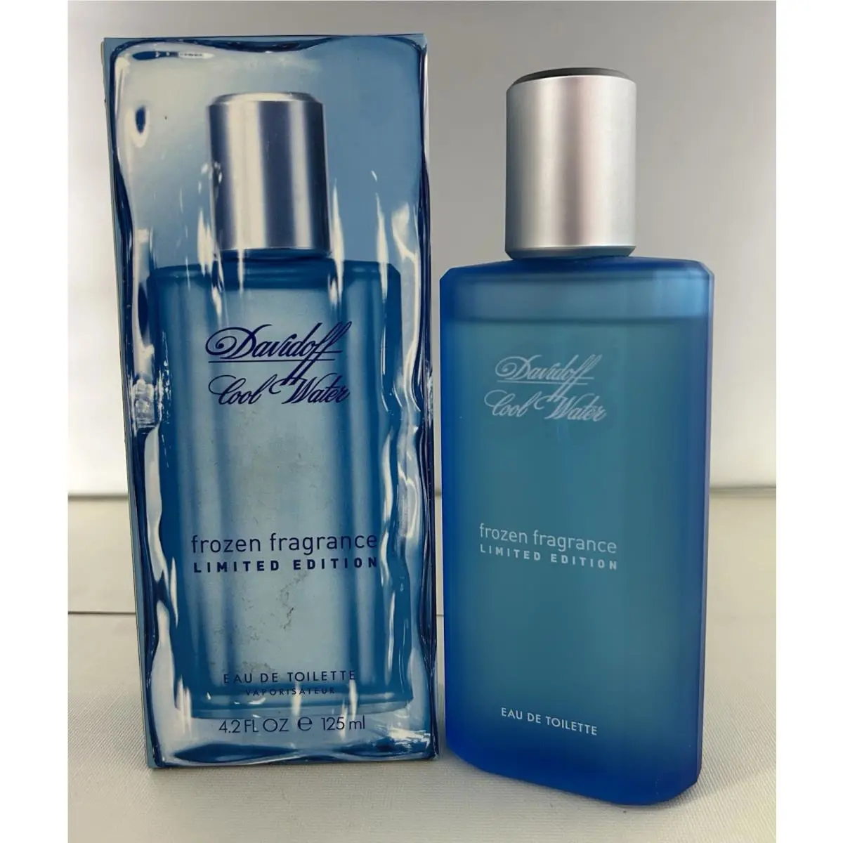 Davidoff Cool Water Frozen Fragrance Limited Edition Mens 4.2 OZ Eau DE Toilette