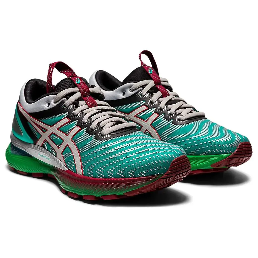 Asics FN1-S Gel Nimbus 22 Baltic Jewel Pure Silver Size 6