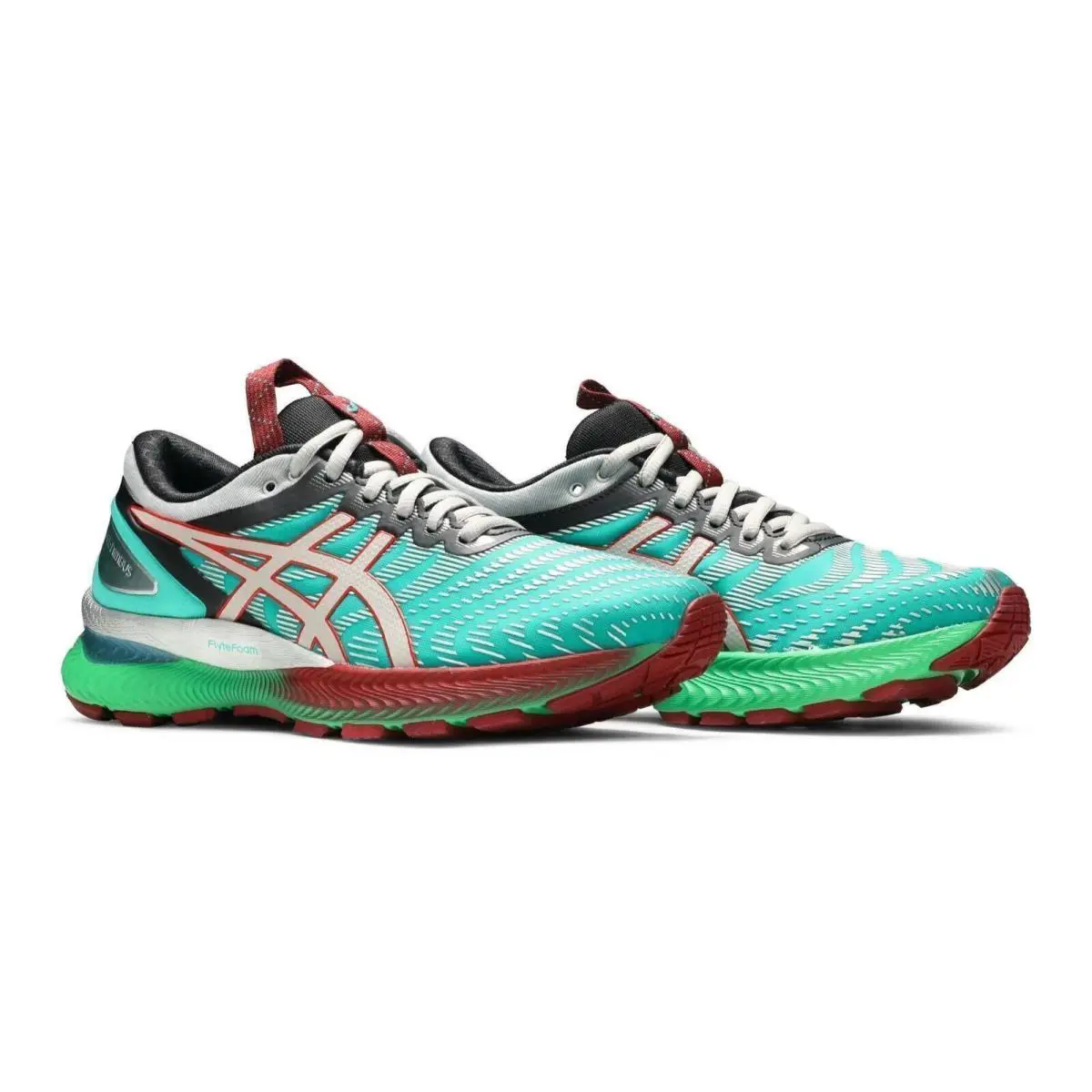 Asics shoes - ASICS FN1-S GEL NIMBUS 22 - 1202A129-300 - Baltic Jewel/Pure Silver 4