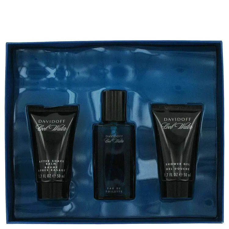 Cool Water by Davidoff Gift Set -- 1.4 oz Eau De Toilette Spray +1.7 oz After Sh