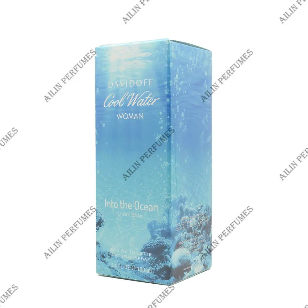 Cool Water Into The Ocean by Davidoff 3.4 oz 100 ml Edt Spray Women Vintage