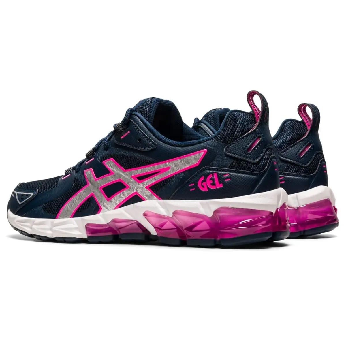 Asics shoes - French Blue & Hot Pink 4