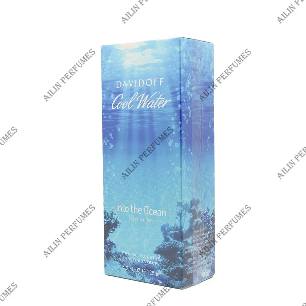 Cool Water Into The Ocean  4.2 oz 125 ml Eau de Toilette Spray Men by Davidoff