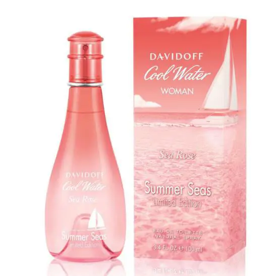 Sea Rose Summer Seas Ltd By Davidoff Women Eau De Toilette 3.4 3.3 oz 100 ml