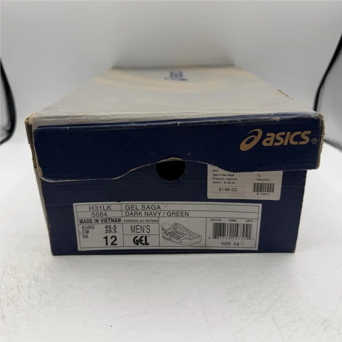 Asics shoes - ASICS Gel Saga - Gel Saga - H31LK-5084 - Blue 10