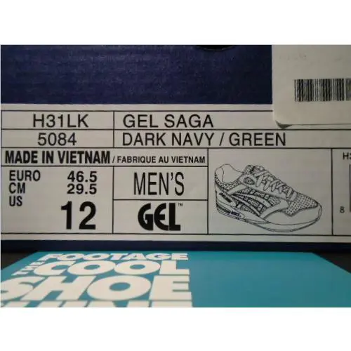 Asics shoes - Asics Gel Saga - Gel Saga - H31LK-5084 - Blue 7
