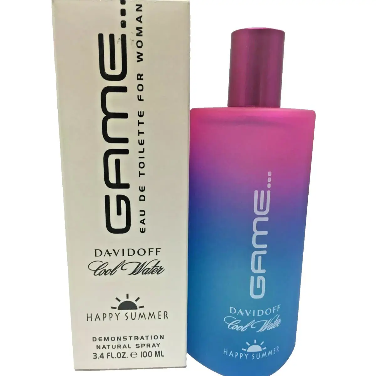 Cool Water Game Happy Summer By  For Women Edt Pour Femme Spr 3.4 Oz T by Davidoff