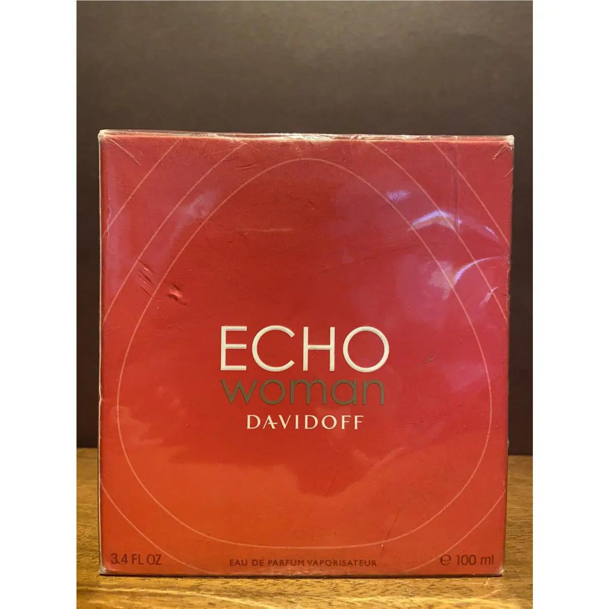 Echo Women Davidoff 3.4 Fl. OZ / 100 ML Eau de Parfum Spray Box Rare