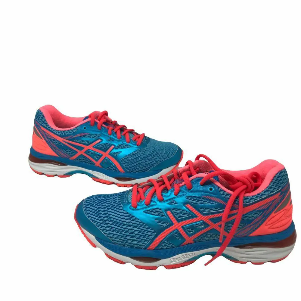 Asics shoes - Aquarium/flash coral (UPC: 889436407627) 0