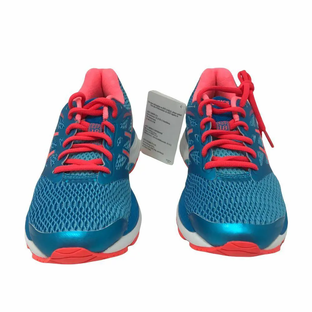 Asics shoes - Aquarium/flash coral (UPC: 889436407627) 1