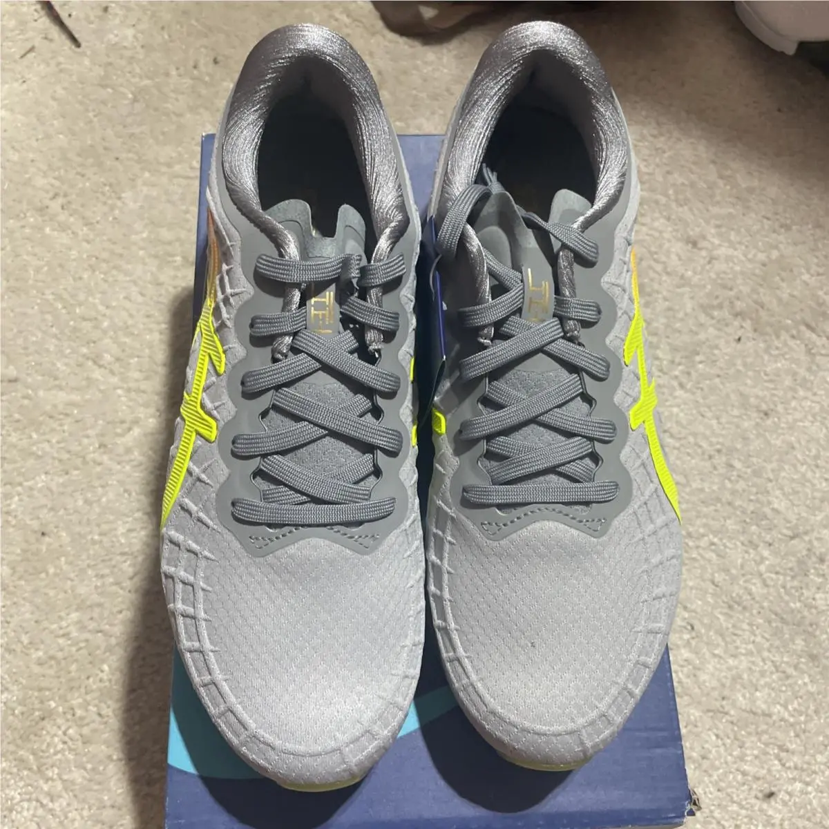 Asics shoes - 1022A051-020 - 1022A051-020 - Gray, Manufacturer: Mid Grey / Flash Coral / Orange 0