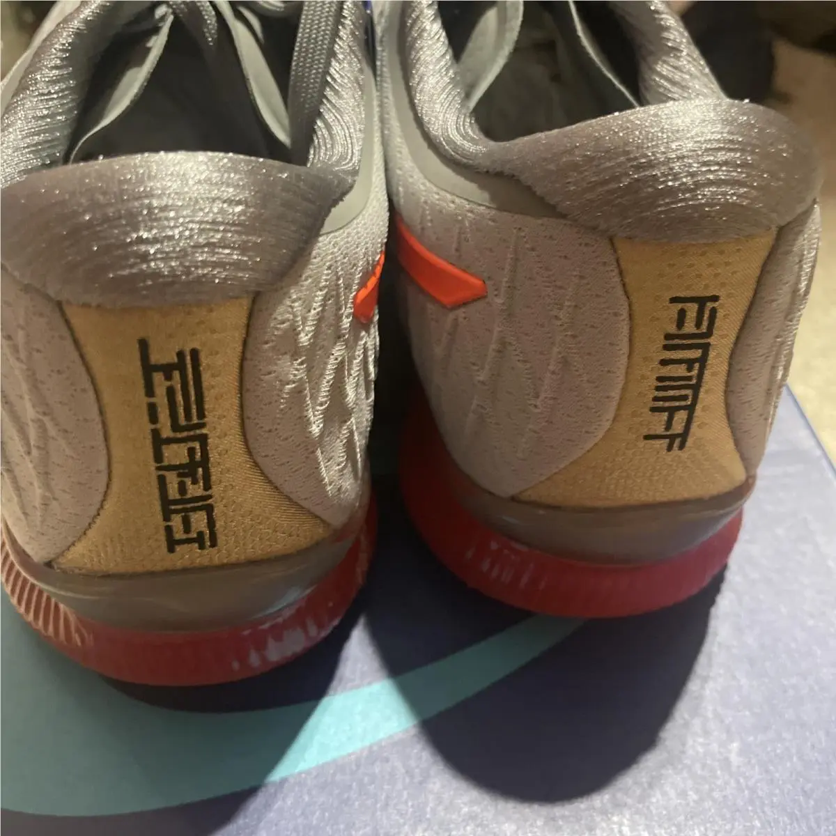 Asics shoes - 1022A051-020 - 1022A051-020 - Gray, Manufacturer: Mid Grey / Flash Coral / Orange 4
