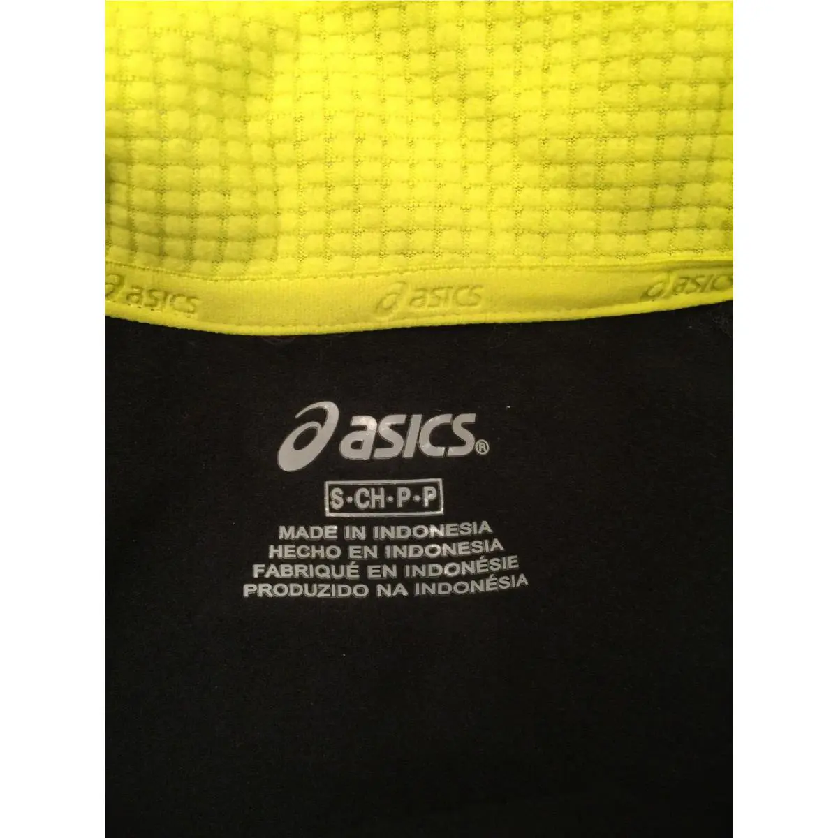 Asics clothing - Black/ Lime (UPC: 887749348538) 0