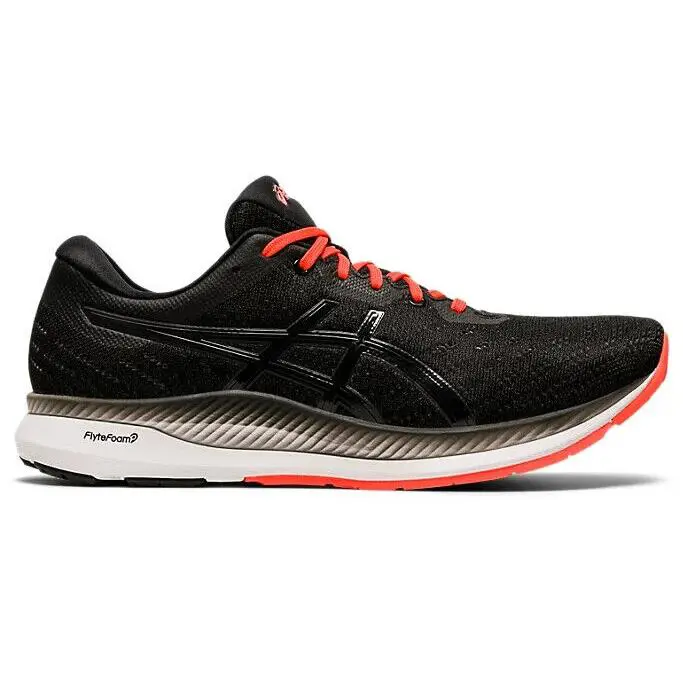 Asics Evoride Men`s Sneaker Black/graphite Grey Size 7.5 - Black