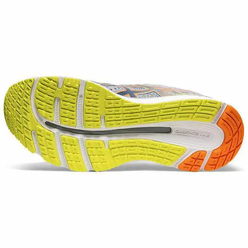 Asics shoes - GEL-Cumulus 21 - Gray, Blue, Yellow & White (UPC: 193604016659) 1