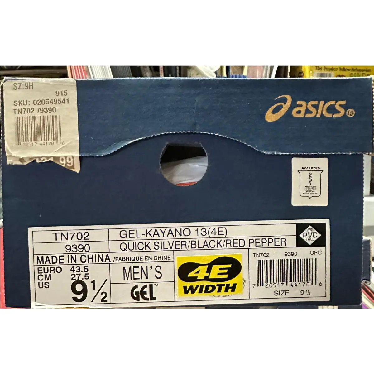 Asics shoes - ASICS GEL-Kayano 13 - Black (UPC: 720517441706) 0