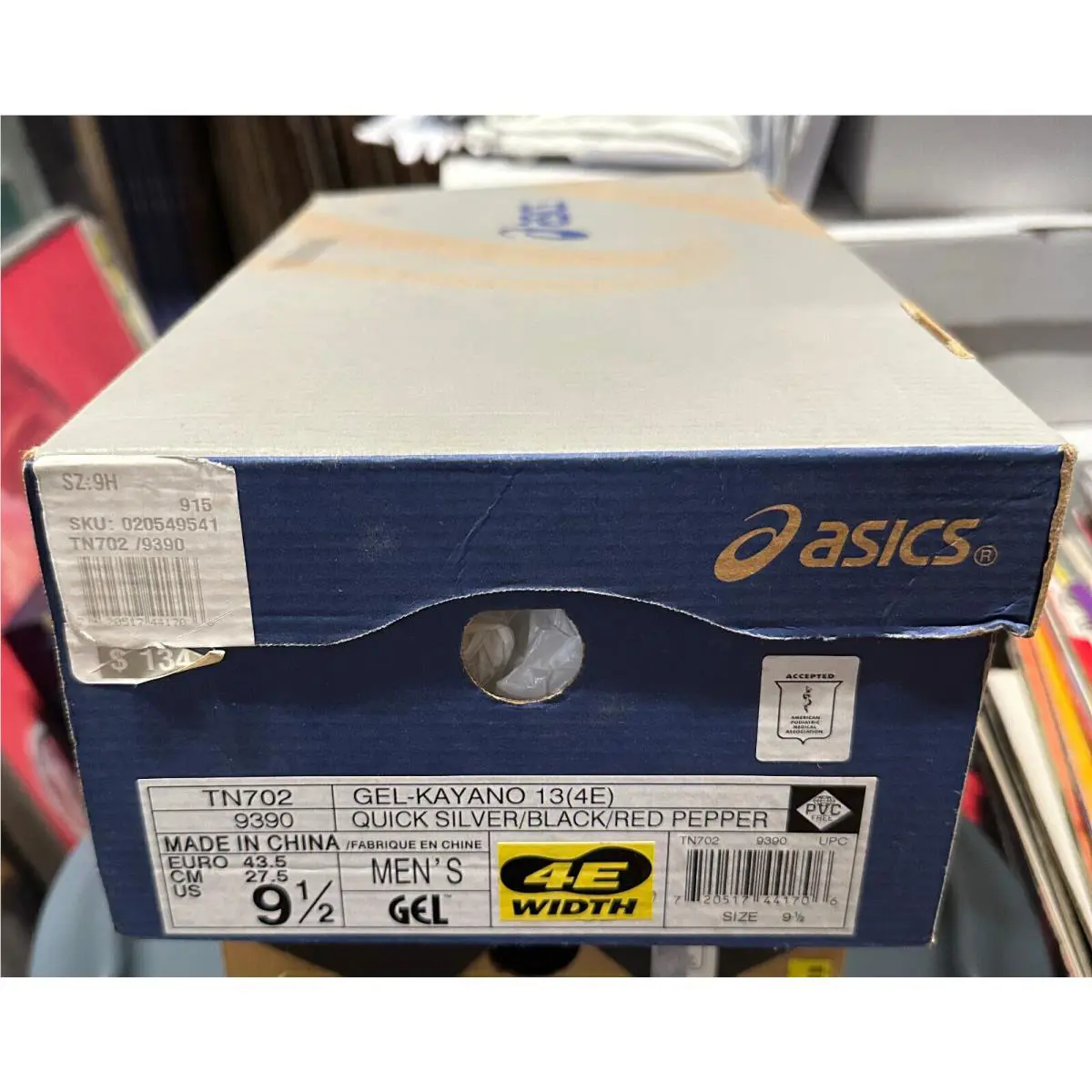 Asics shoes - ASICS GEL-Kayano 13 - Black (UPC: 720517441706) 7