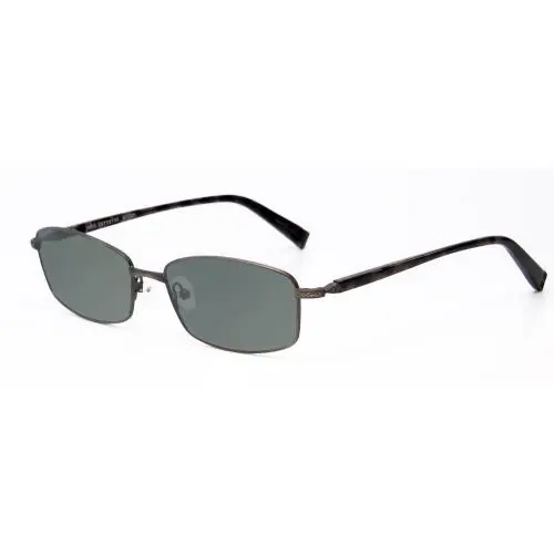 V150-GUN Polarized Sunglasses 4 Lens Colors Antique Gun Metal 56mm Smoke Grey Polar by John Varvatos