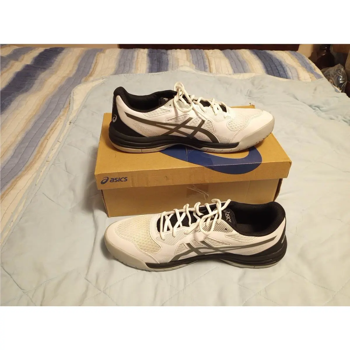 Asics shoes - ASICS Upcourt - Upcourt - 1071A086 - White (UPC: 196074374779) 8