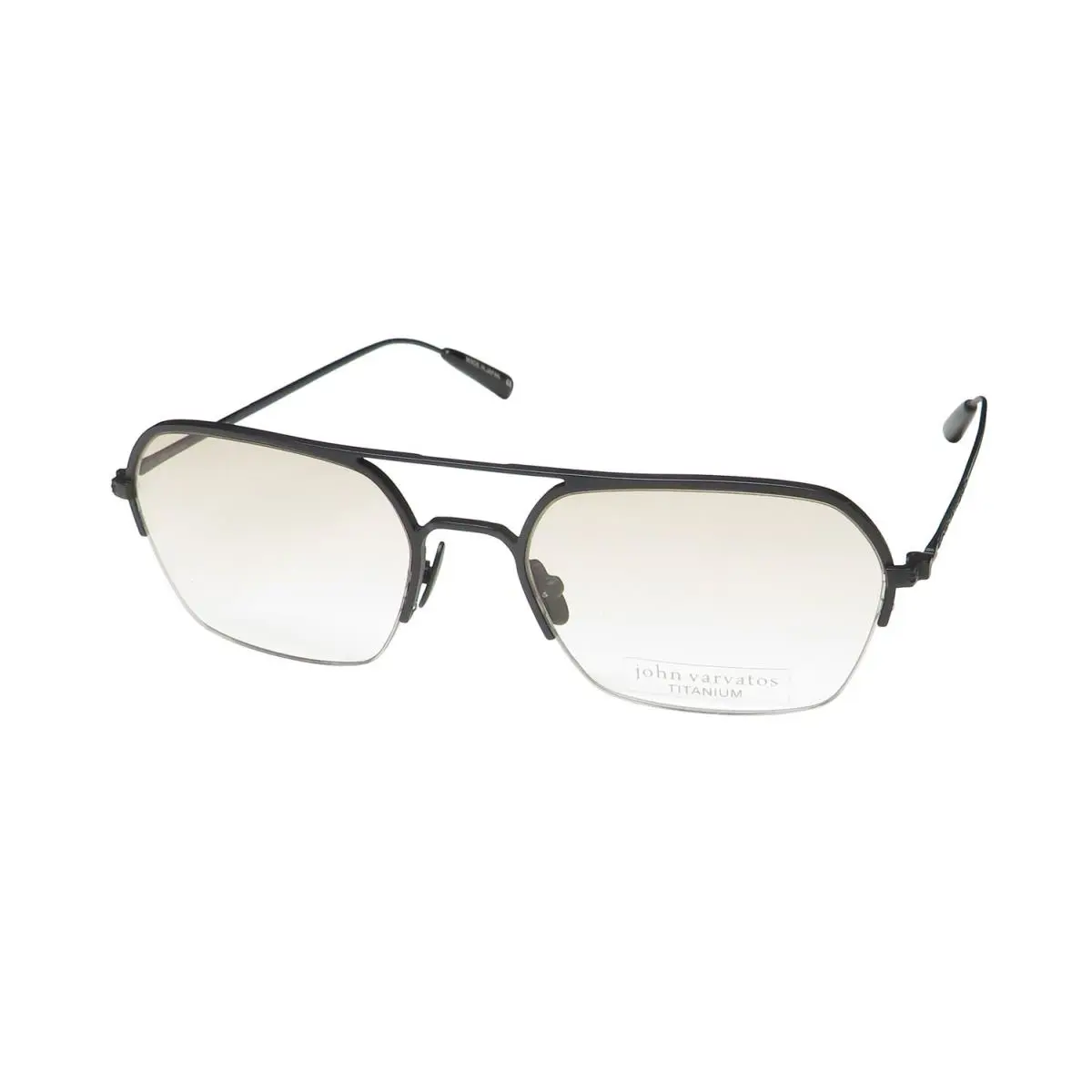 John Varvatos V173 Titanium Metal Made IN Japan Gradient Tint Sunglasses