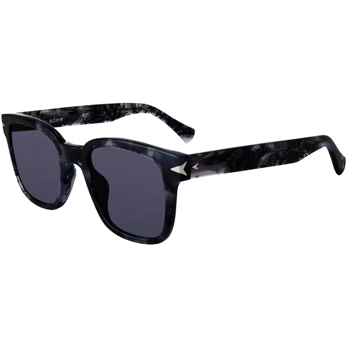 Venice Men`s Soft Square Classic Sunglasses - SJV564510 - Japan Blue/Blue (BLE) by John Varvatos