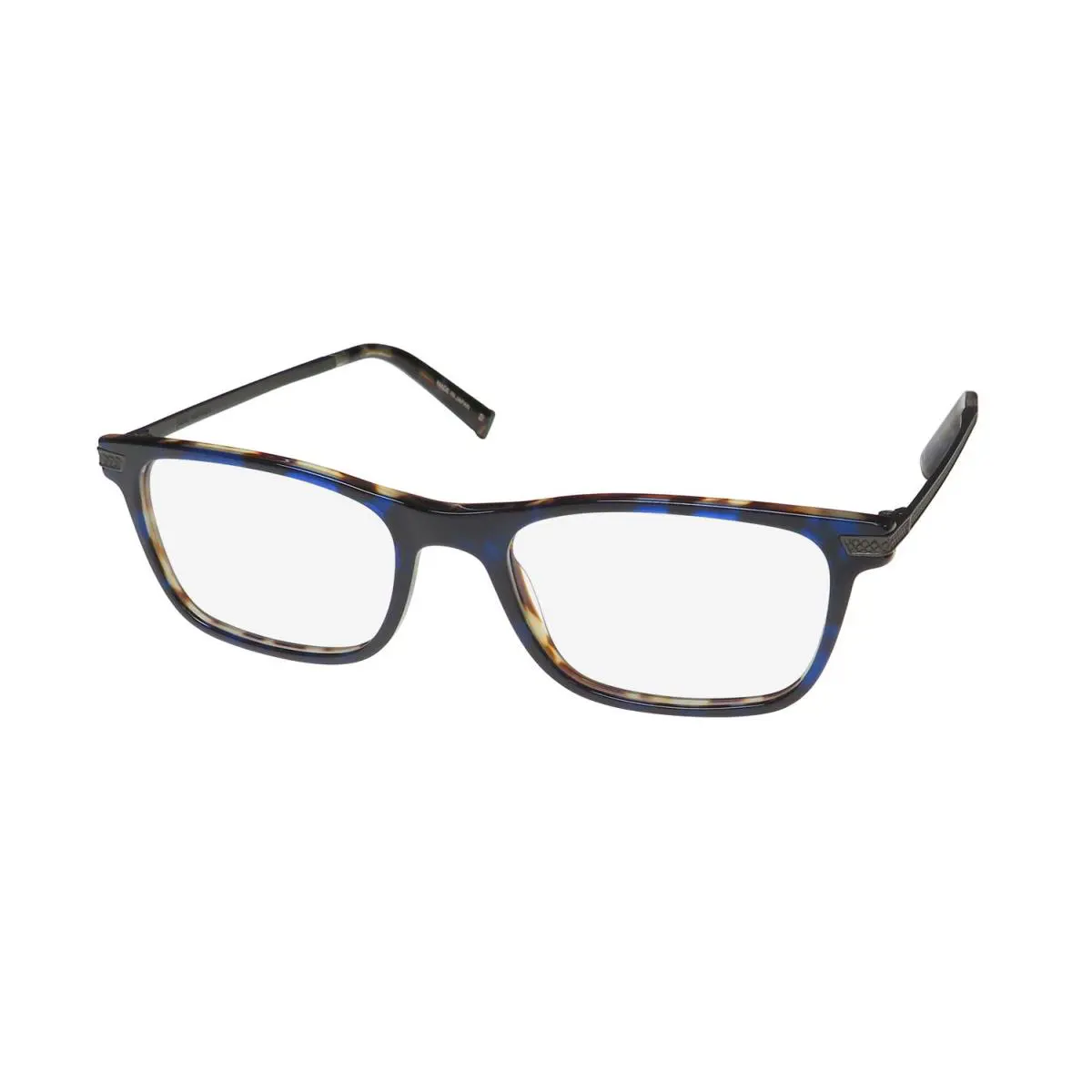 V412 Eyeglass Frame/glasses Made IN Japan Designer Rare Blue / Tortoise by John Varvatos