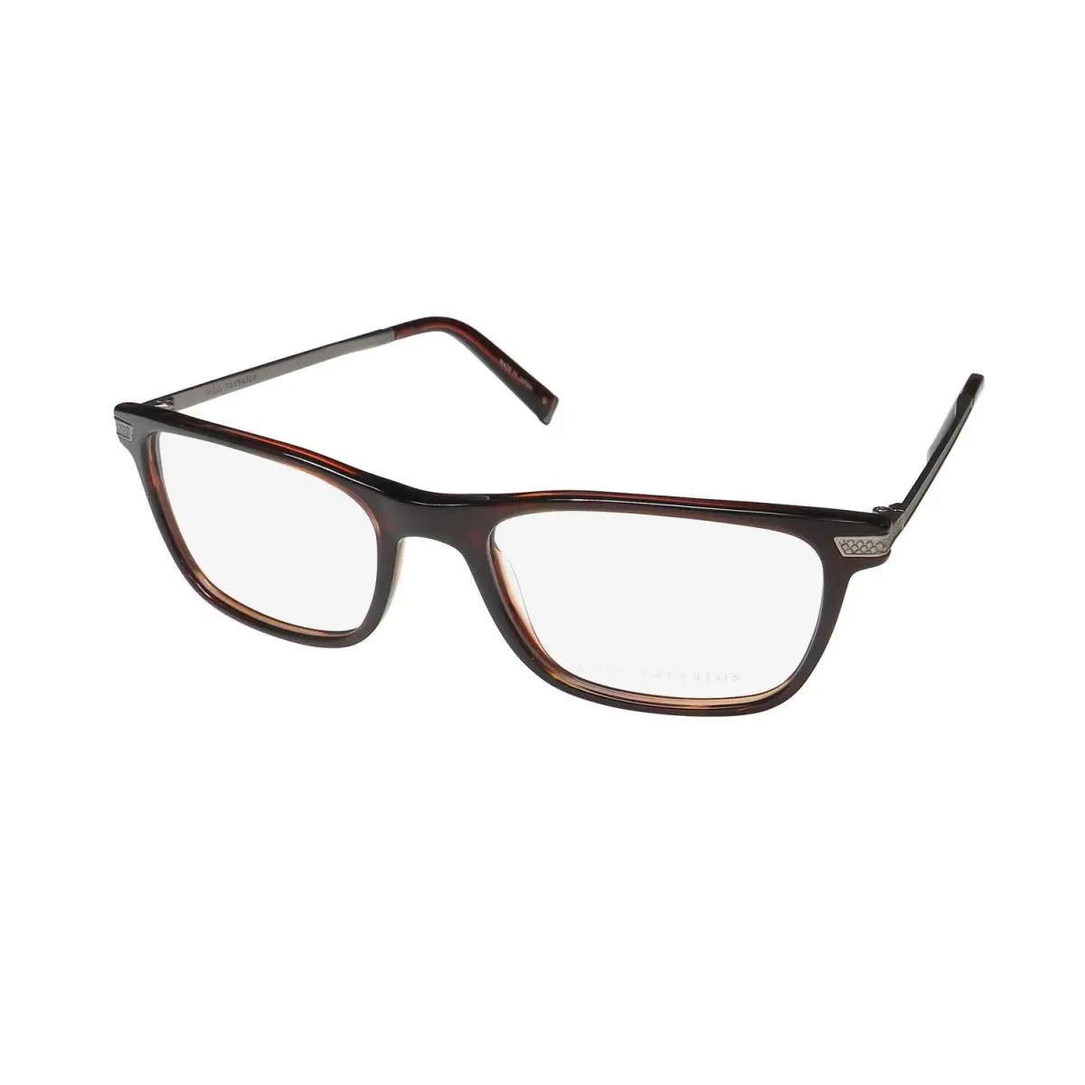 V412 Eyeglass Frame/glasses Made IN Japan Designer Rare Brown by John Varvatos