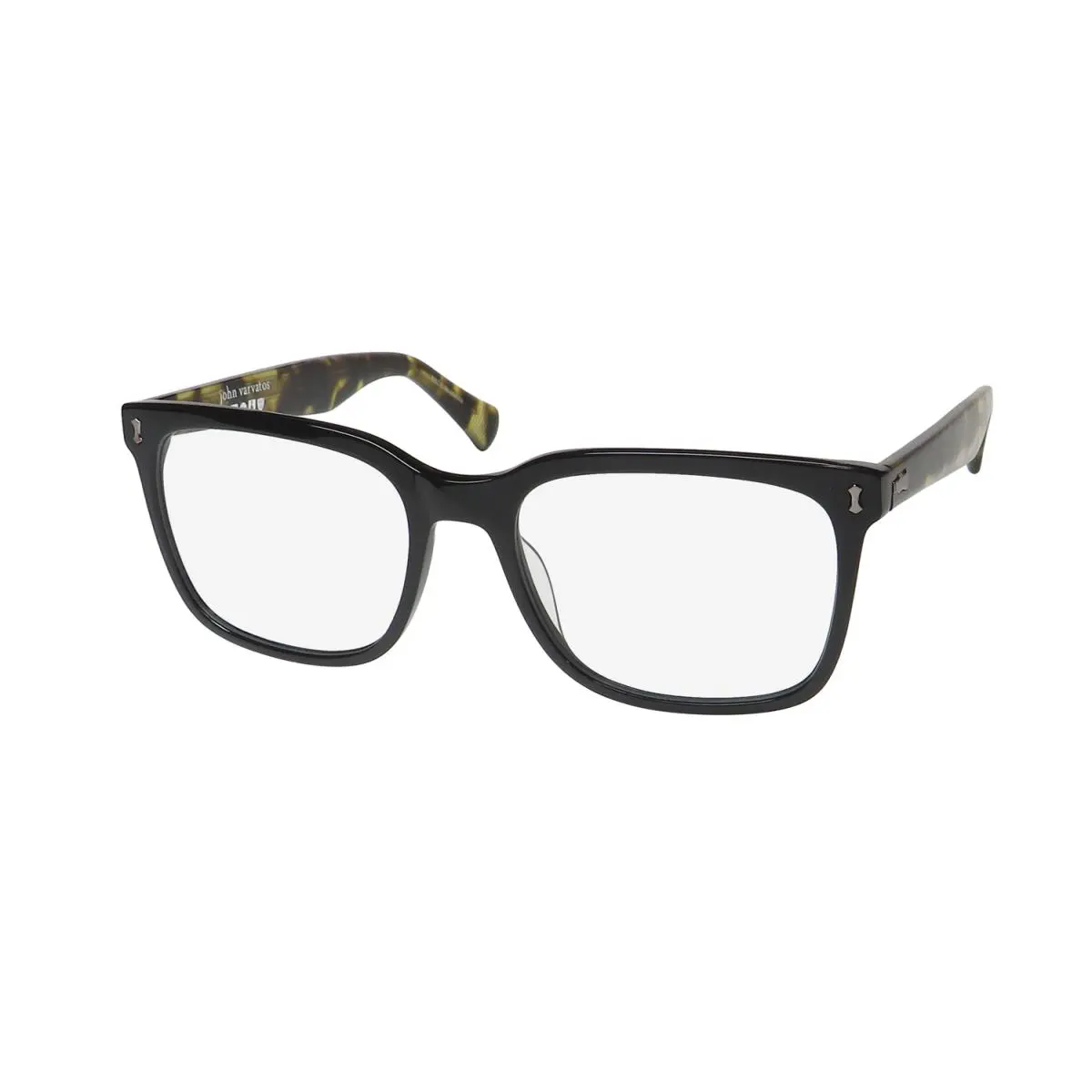 V415 Eyeglass Frame/glasses Premium Acetate Mens Collection Modern Black by John Varvatos