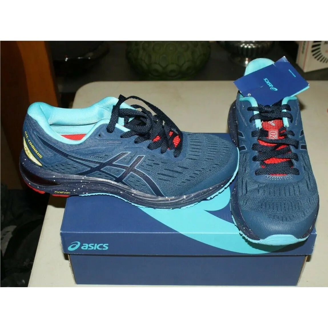 Asics Gel-cumulus 20 LE Mens Size 8.5 Grand Shark/peacoat