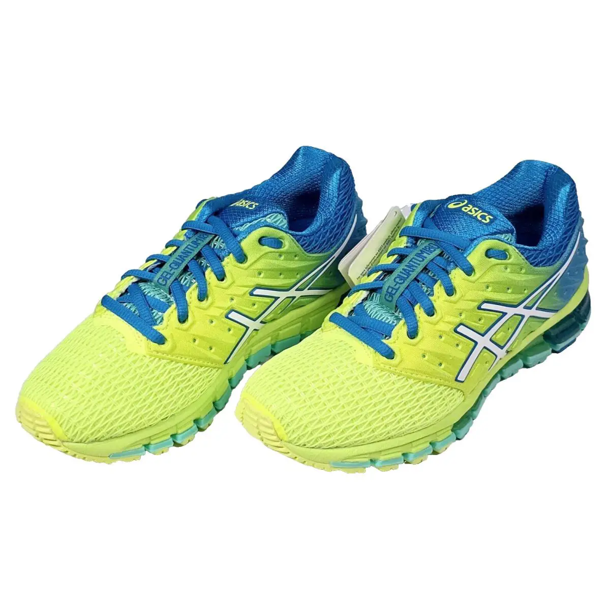 Asics shoes - ASICS GEL-Quantum 180 2 - T6G7N - Blue/Yellow (UPC: 889436413390) 0
