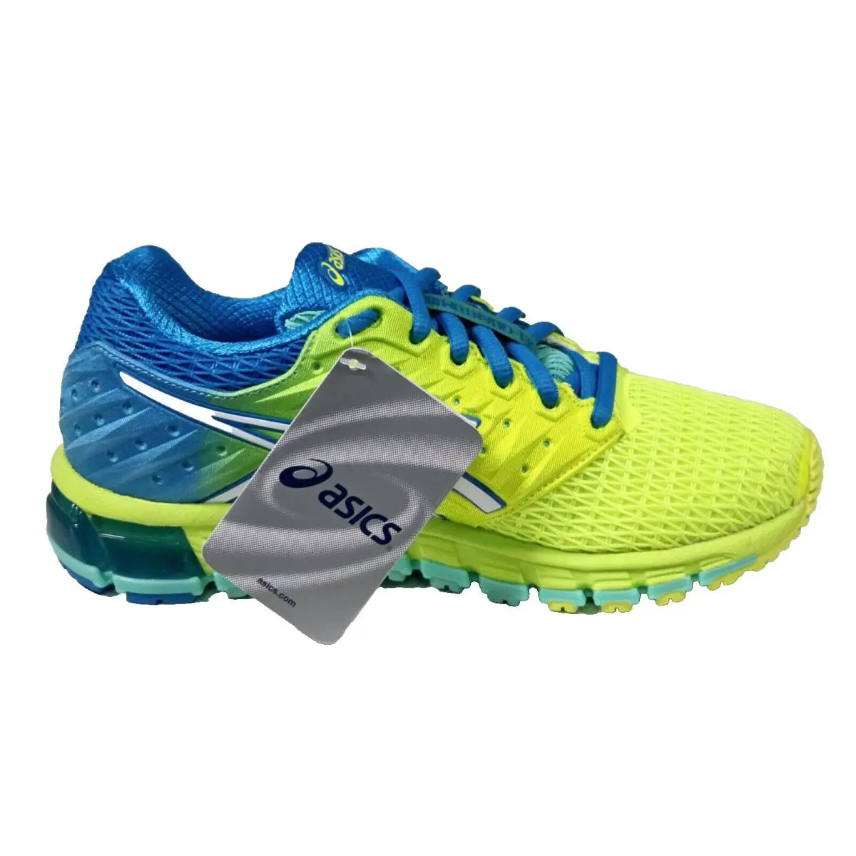 Asics shoes - ASICS GEL-Quantum 180 2 - T6G7N - Blue/Yellow (UPC: 889436413390) 3