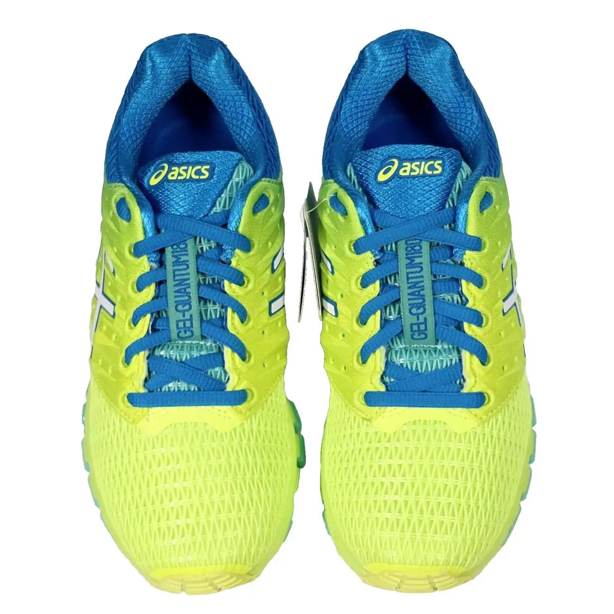 Asics shoes - ASICS GEL-Quantum 180 2 - T6G7N - Blue/Yellow (UPC: 889436413390) 5